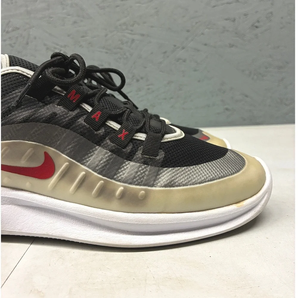 Nike Air Max Axis Sneakers Mens 9 Black Running Athletic Training Gym Low Top